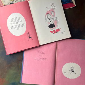 Pair of first edition Eloise Books by Kay Thompson-Eloise (6th Printing)-Eloise in Paris (3rd Printing)-Hilary Knight-vintage children's picture books-view of the copyright pages