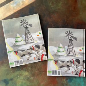 Pennsylvania Dutch Night Before Christmas by Chet Williamson-James Rice illustrations-children's christmas book-Belsnickel-Christmas humor-Christmas Stories-view of the back cover