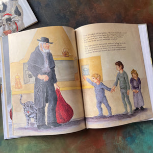 Pennsylvania Dutch Night Before Christmas by Chet Williamson-James Rice illustrations-children's christmas book-Belsnickel-Christmas humor-Christmas Stories-view of illustrations from within pages of the book