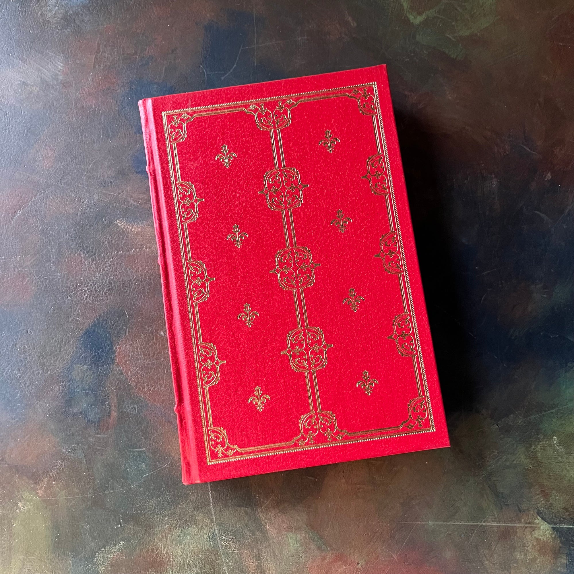 Pride and Prejudice written by Jane Austen.  This is a 1980 edition printed by The Franklin Library-vintage classic literature-collector's edition-view of the front cover
