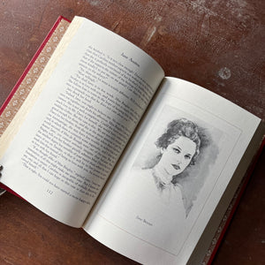 Pride and Prejudice by Jane Austen-1980 The Franklin Library Edition-vintage classic literature-collector's edition-view of a portrait by Chris Duke