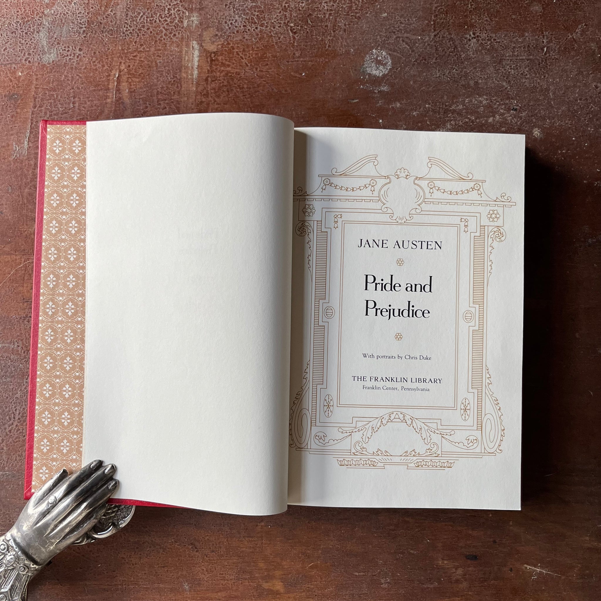 Pride and Prejudice by Jane Austen - 1980 The Franklin Library Edition ...
