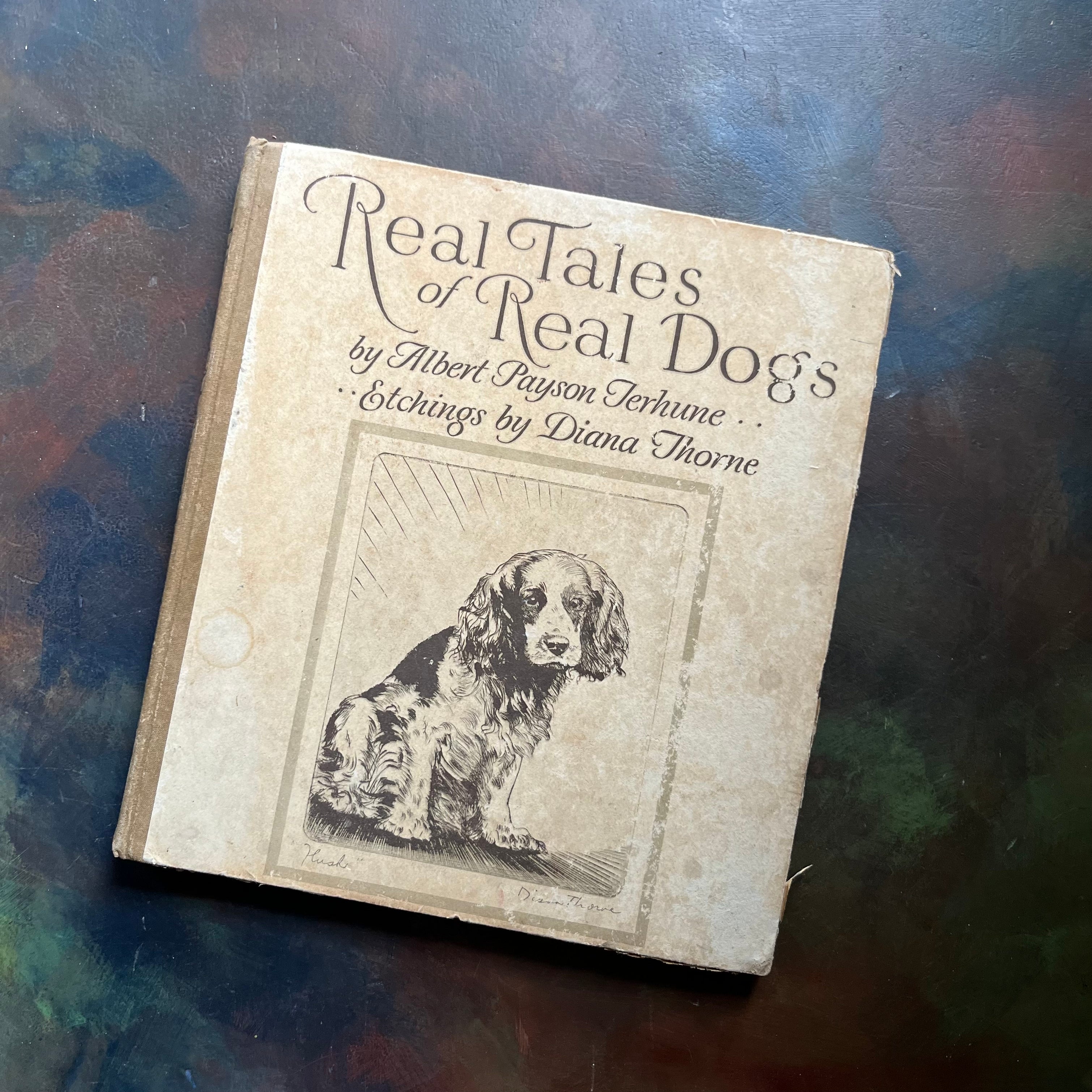 Real Tales of Real Dogs by Albert Payson Terhune For Sale - Log Cabin ...