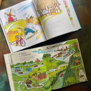 Richard Scarry's Best Mother Goose Ever-50th Anniversary Edition-Richard Scarry's Best Word Book Ever-vintage children's picture books-view of the illustrations