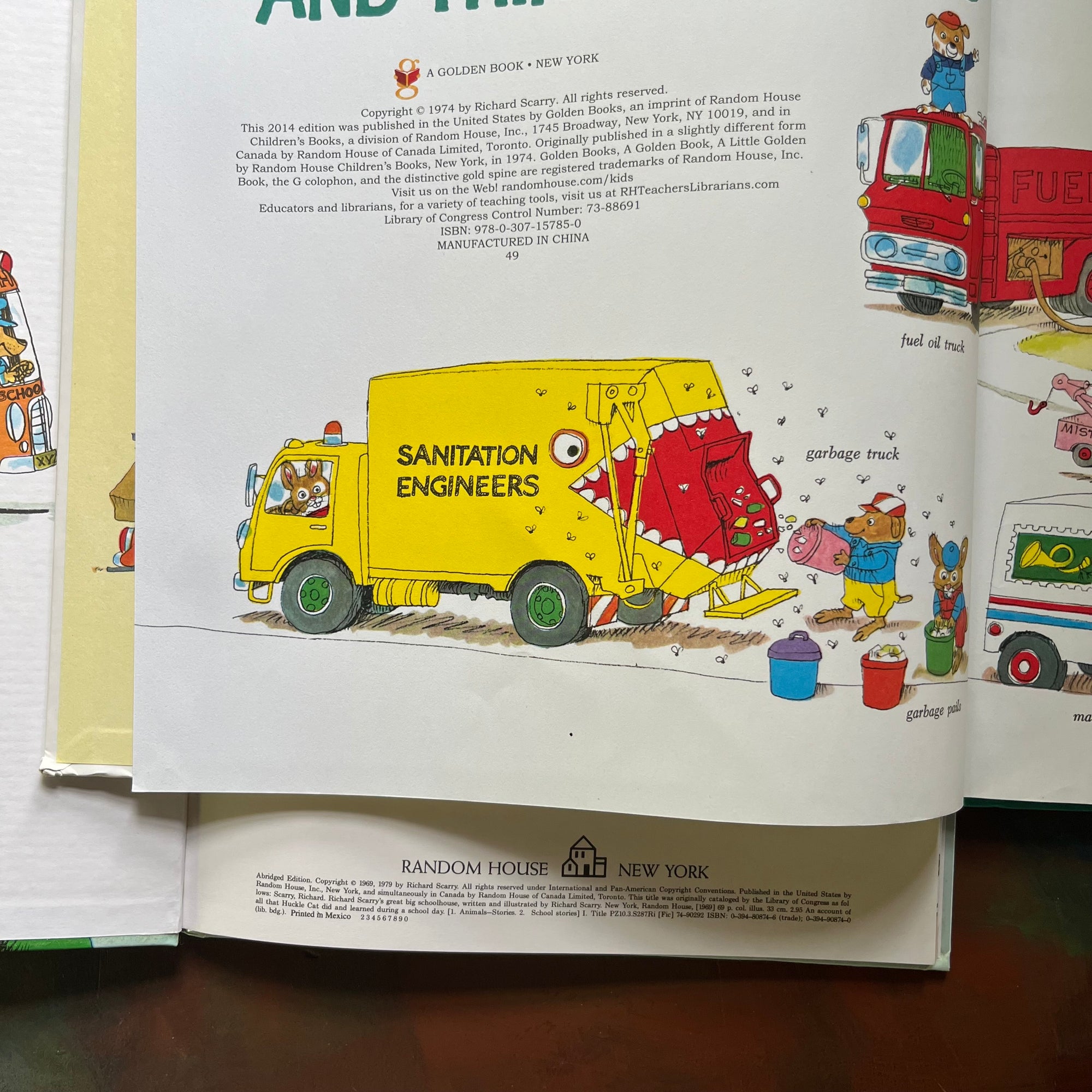 Richard Scarry's Cars and Trucks and Things That Go and Great Big Schoolhouse