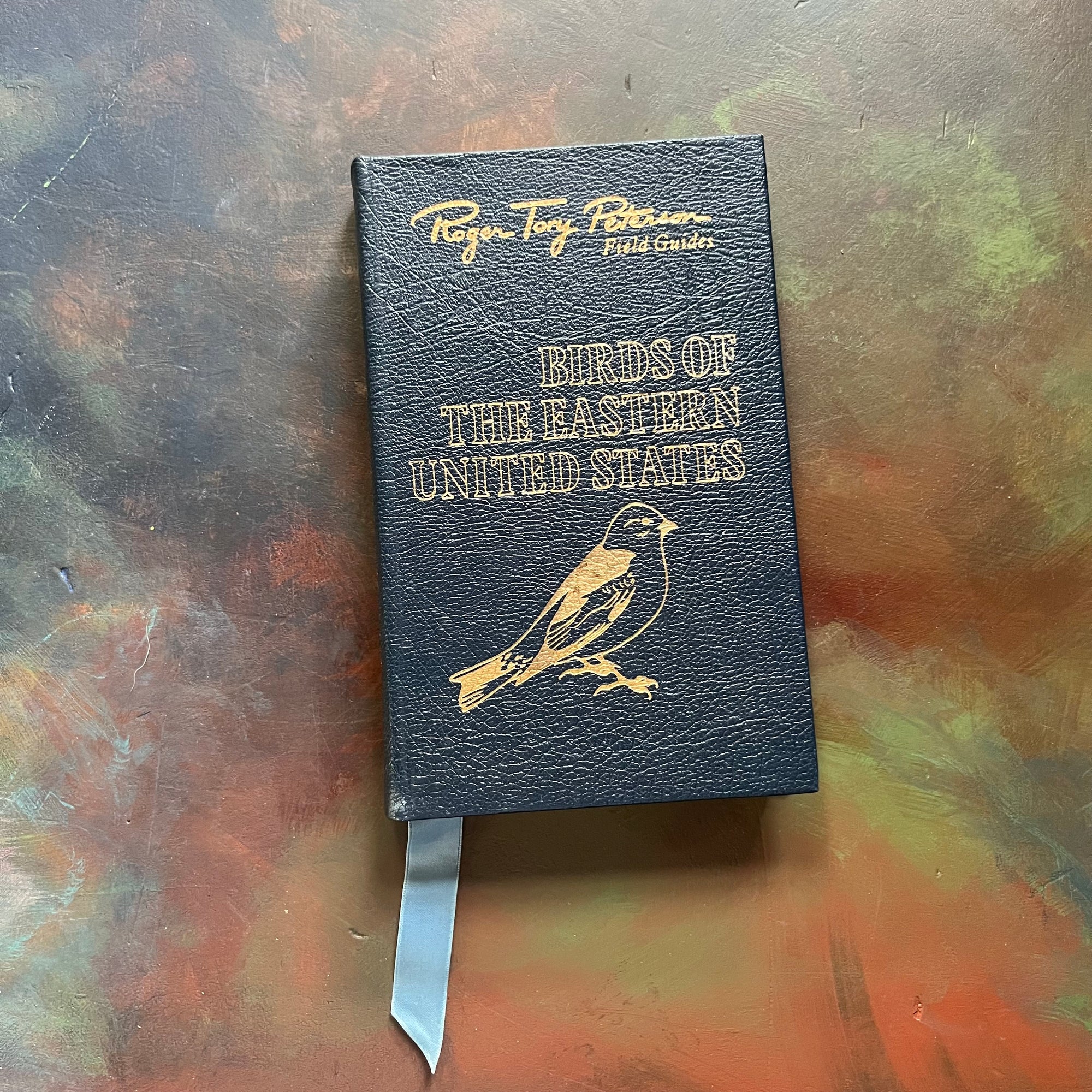 Roger Tory Peterson Field Guides-Birds of the Eastern United States-50th Anniversary edition-vintage bird guide-view of the front cover