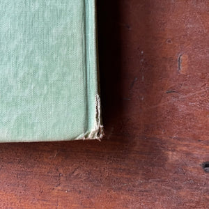 vintage children's living history book - Rogers' Rangers and The French and Indian War written by Bradford Smith with illustrations by John C. Wonsetler - view of the condition of the bottom of the spine showing wear