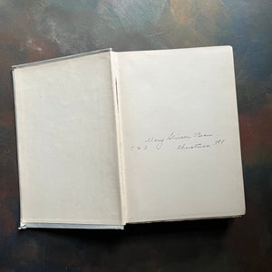 Romance of the Feudal Chateaux by Elizabeth W. Champney-antique history book-view of the inside cover with inscription