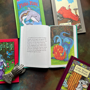 Serendipity Book Set by Stephen Cosgrove-set of 5-1970's children's picture books-view of the illustrations