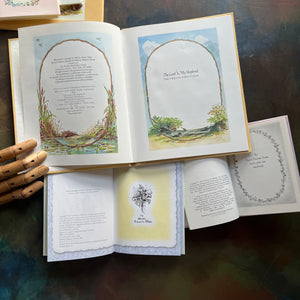 Set of 3 Tasha Tudor Books First Graces, More Prayers & The Lord is My Shepard-classic children's books-religious books for children-view of the copyright pages