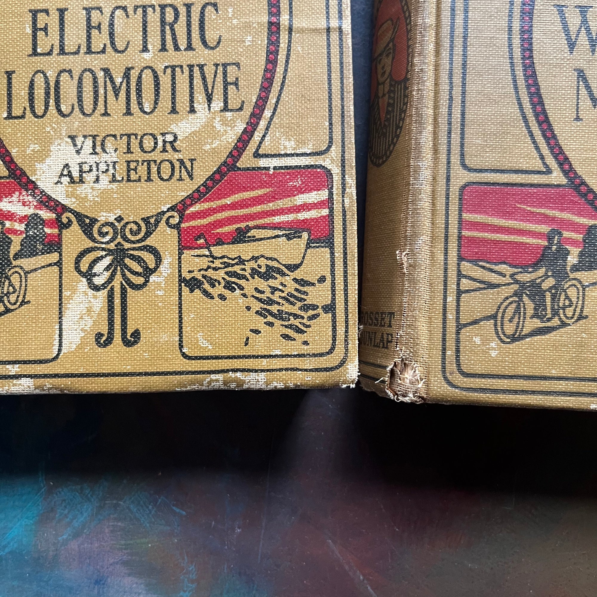 Vintage Tom Swift Book Set (7 Books) by Victor Appleton - Log