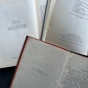 Set of Three Antique French Schoolbooks Teaching French-Idioms-French Primer-Learn French-Charlotte Mason Homeschool-Mes Premiers Pas en Francais-A First French Reader-French Idiom Study-view of the copyrights