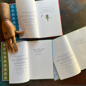 Set of Three Elizabeth Gordon Books-Flower Children-Wild Flower Children-Bird Children-nature books for kids-view of the copyright and dedication pages