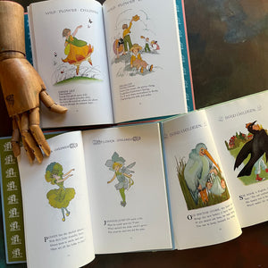 Set of Three Elizabeth Gordon Books-Flower Children-Wild Flower Children-Bird Children-nature books for kids-view of the illustrations