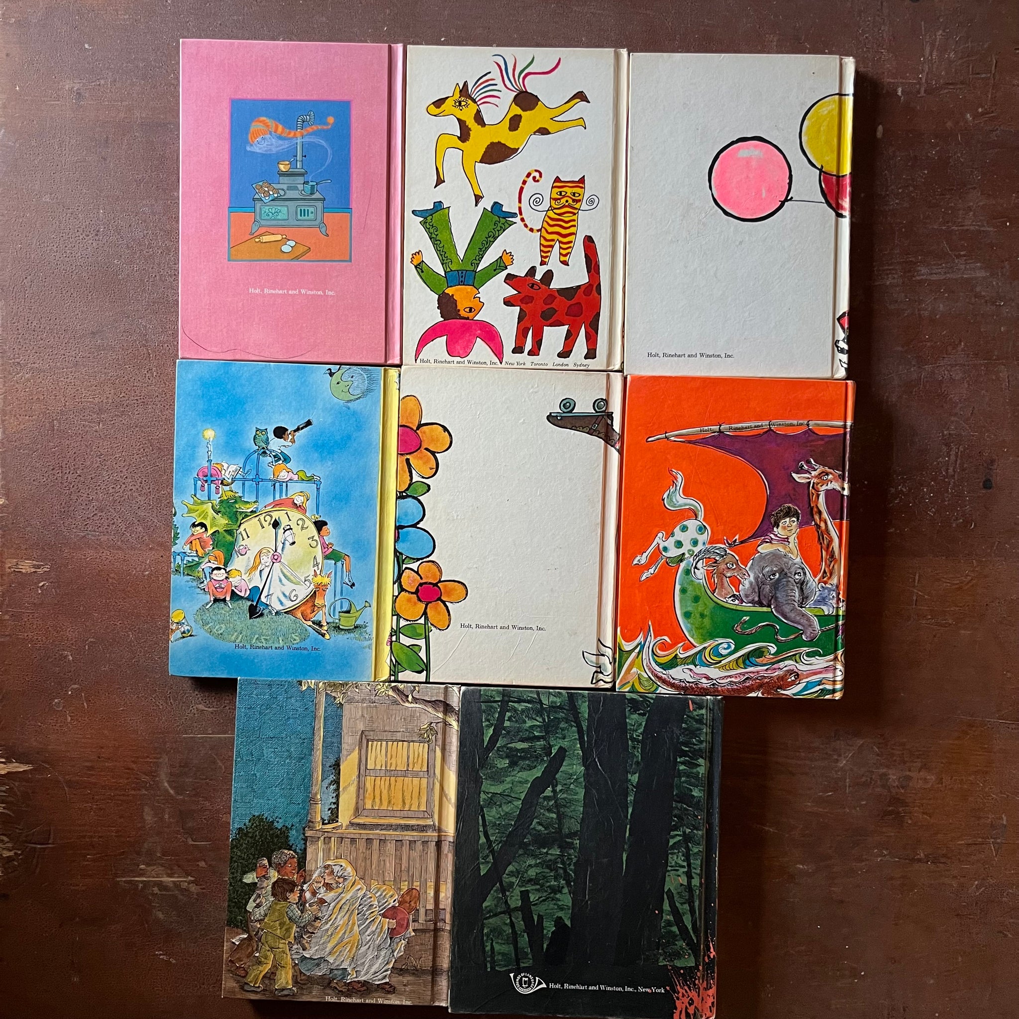Set of 8 Sounds of Language Readers by Bill Martin, Jr. - 1970's Schoo ...