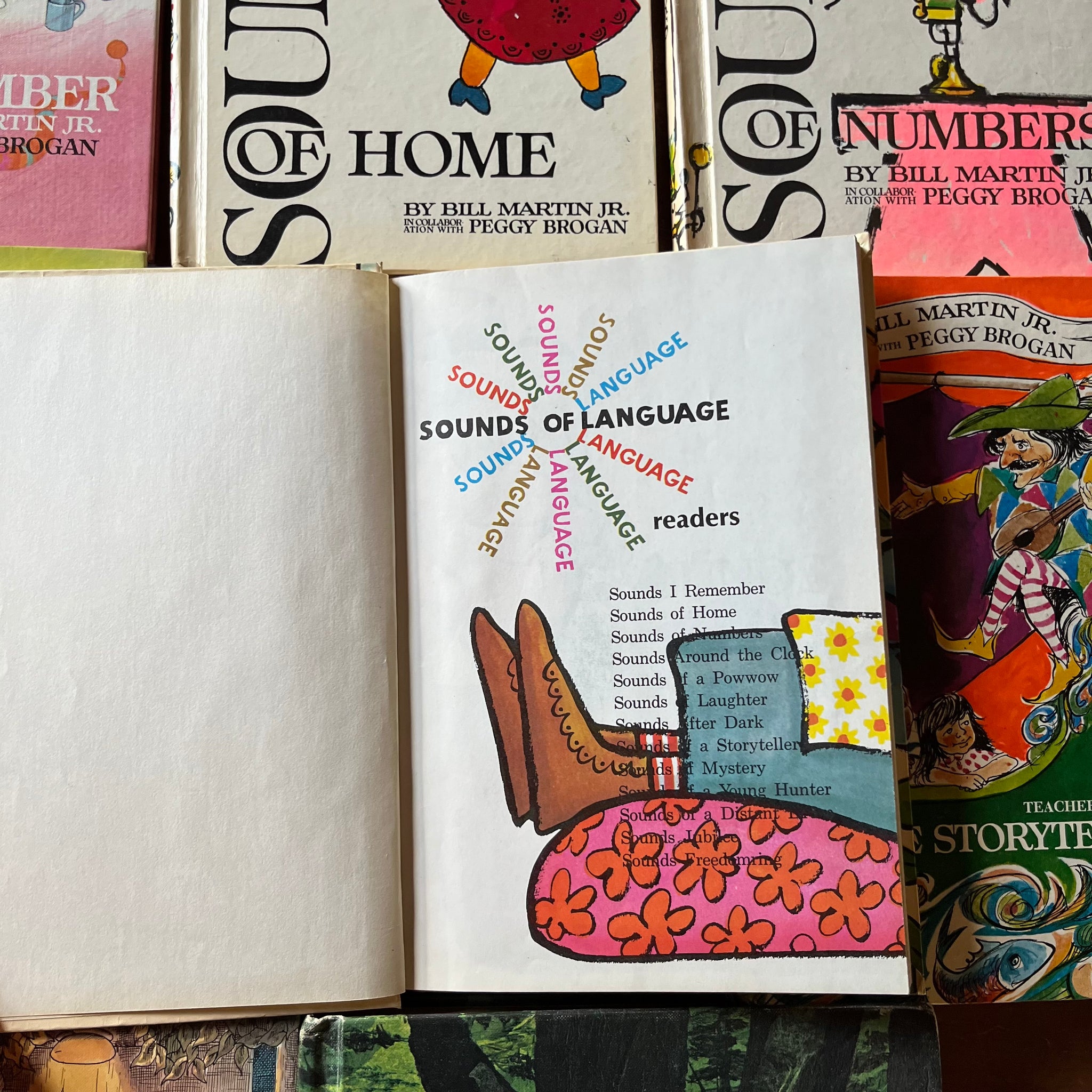 Set of 8 Sounds of Language Readers by Bill Martin, Jr. - 1970's Schoo ...