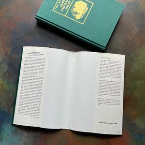 The Best of James Whitcomb Riley Edited by Donald C. Manlove-vintage poetry book-vintage biography-view of the dust jacket's inside flaps