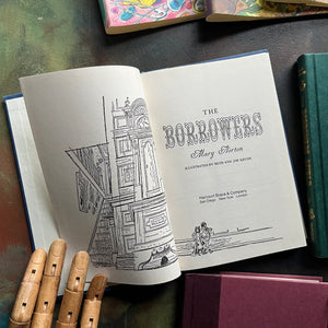 The Borrower's Complete Set written by Mary Norton-classic children's books-read aloud chapter books-view of the title page