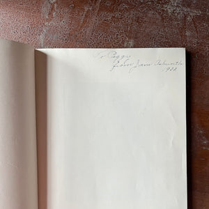 vintage non-fiction for children - The Children of All Lands Stories-The Little Indian Weaver & The Little Dutch Girl written by Madeline Brandeis - view of the inscription inside of The Little Indian Weaver