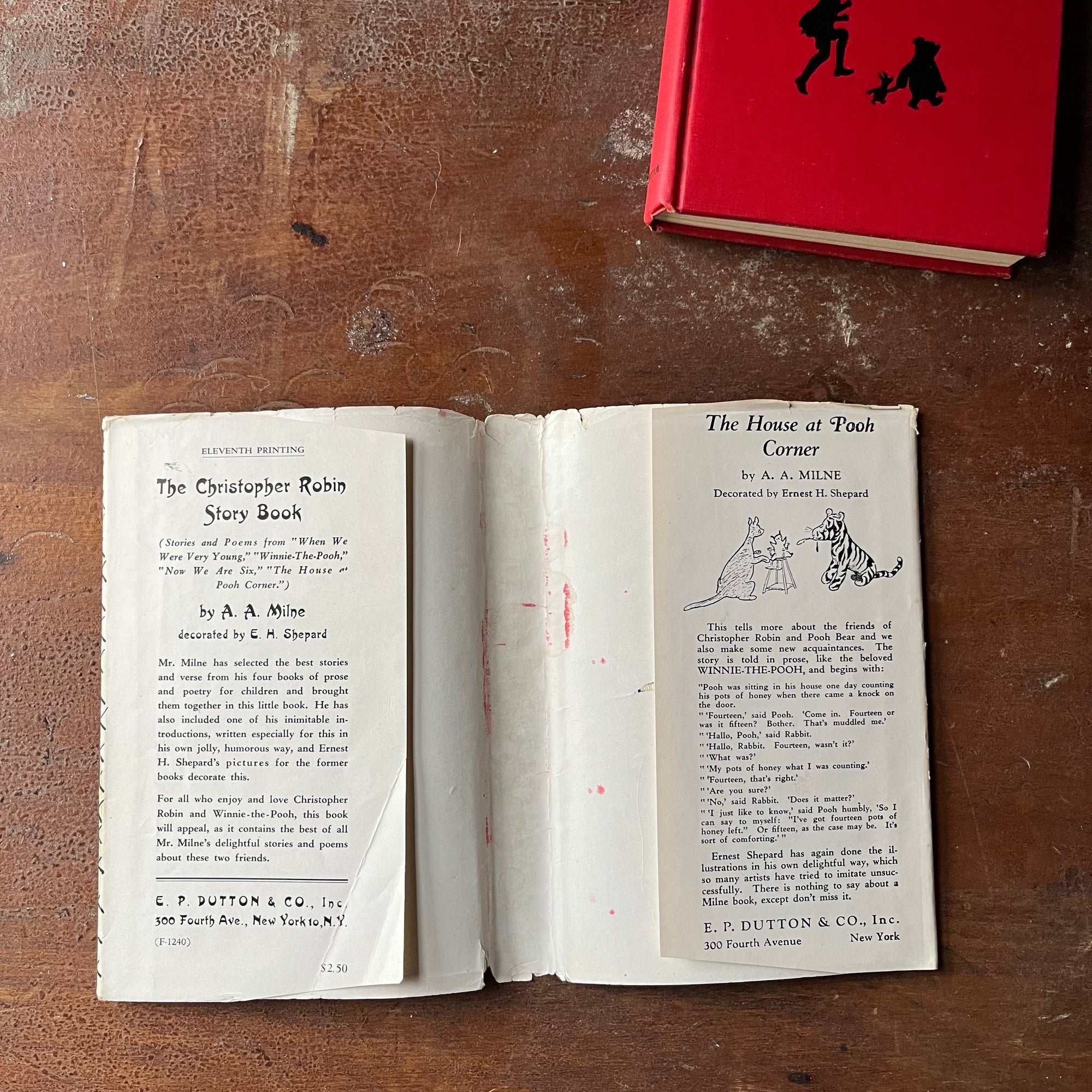 Shepard Christopher Robin The Christopher Robin Story Book Written by A. A. Milne - 1948 Edition ...