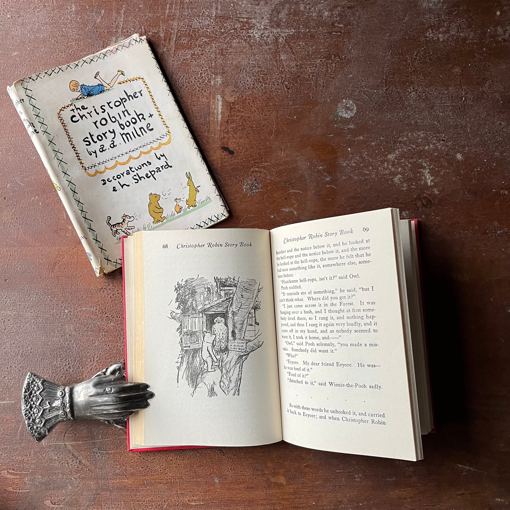 Shepard Christopher Robin The Christopher Robin Story Book Written by A. A. Milne - 1948 Edition ...