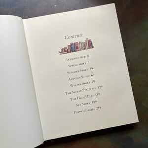 The Complete Brambly Hedge written and illustrated by Jill Barklem-vintage children's picture book-If You Love Beatrix Potter-view of the contents page