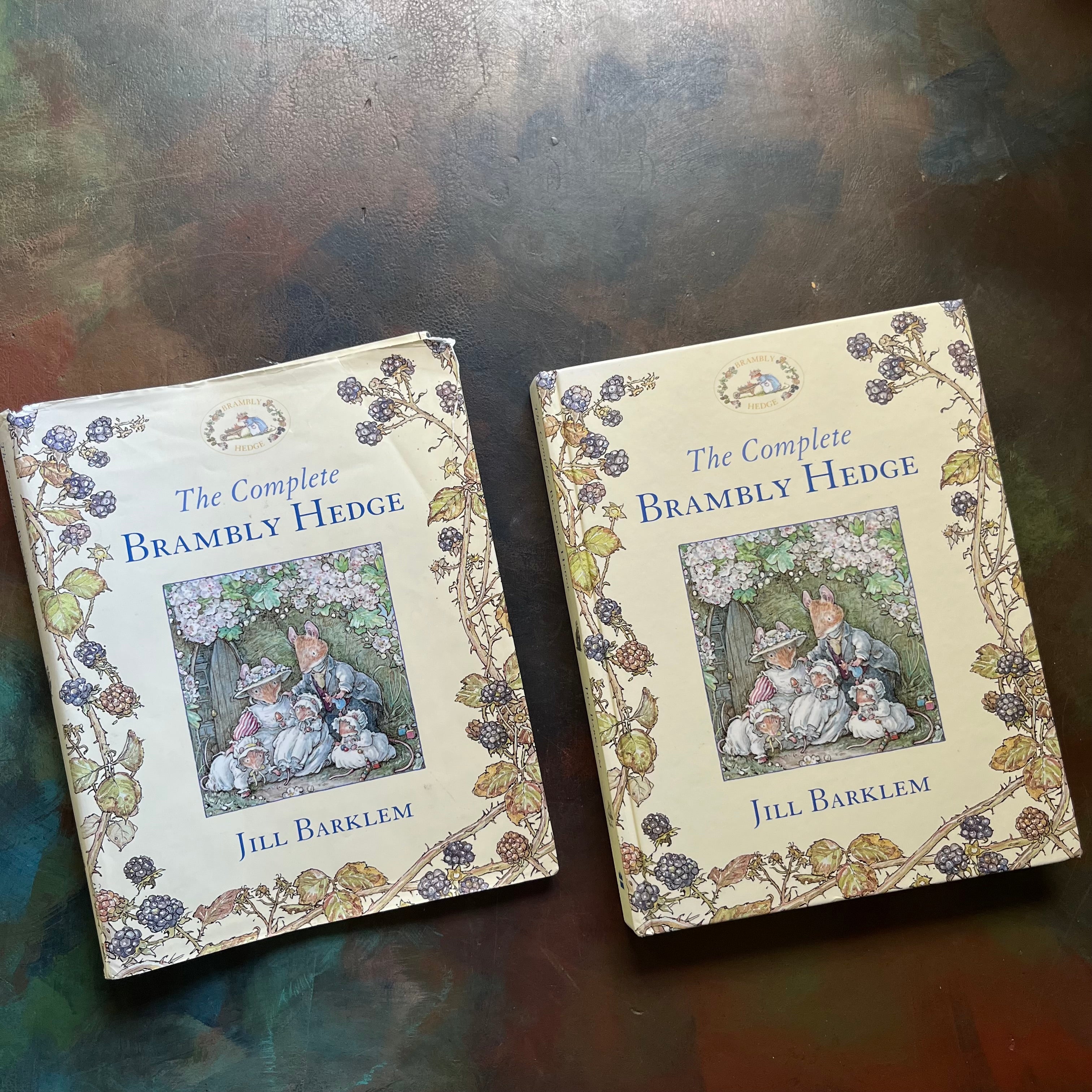 The Complete Brambly Hedge written and illustrated by Jill Barklem-vintage children's picture book-If You Love Beatrix Potter-view of the front cover