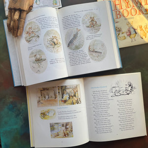 The Complete Tales of Beatrix Potter and Beatrix Potter's Nursery Rhyme Book-vintage children's picture books-view of the full color illustrations