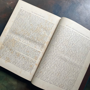 The Countries of the World written by Reverand Robert Brown-published by Cassell and Company-antique world history book-view of the condition - note the foxing (age spots) throughout the book pages