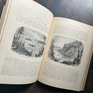 The Countries of the World written by Reverand Robert Brown-published by Cassell and Company-antique world history book-view of the illustrations
