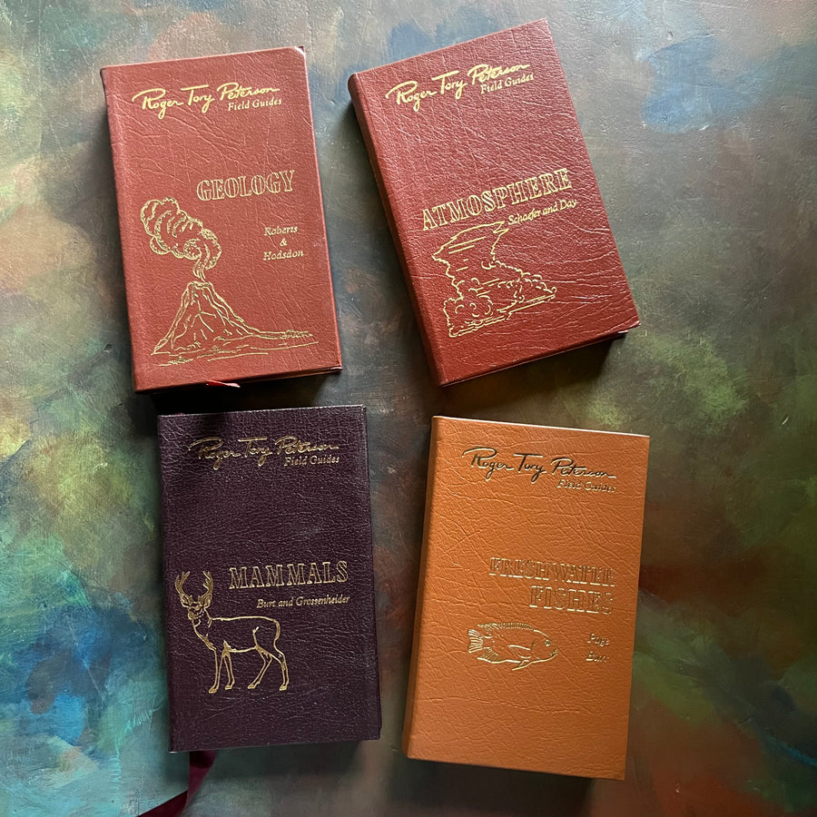 The 50th Anniversary Editions of Peterson Field Guides Set of 4 Publis ...