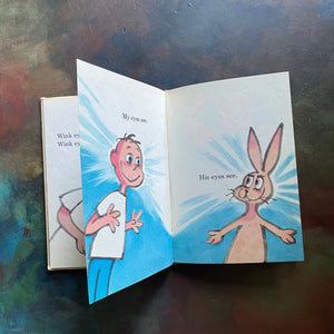 The Eye Book by Theo LeSieg-Bright & Early Books for Beginning Beginners-1968 Edition-vintage children's picture book-Dr. Seuss Book-Roy McKie illustrator-view of the illustrations