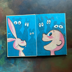 The Eye Book by Theo LeSieg-Bright & Early Books for Beginning Beginners-1968 Edition-vintage children's picture book-Dr. Seuss Book-Roy McKie illustrator-view of the inside cover