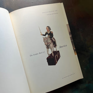 The Golden Book of America-Stories from our Country's Past-Heritage Magazine-US History for Children-America250-view of the half title page