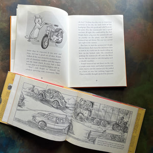  The Mouse and the Motorcycle Special Read Aloud Edition-Lucky Chuck-early chapter books-picture book-written by Beverly Cleary - view of the illustrations