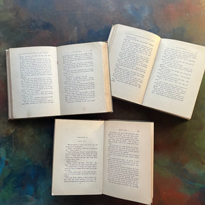 The Outdoor Girls on Cape Cod-The Outdoor Girls at Foaming Falls-The Outdoor Girls in the Saddle-Laura Lee Hope-vintage adventure books for girls-view of the inside content