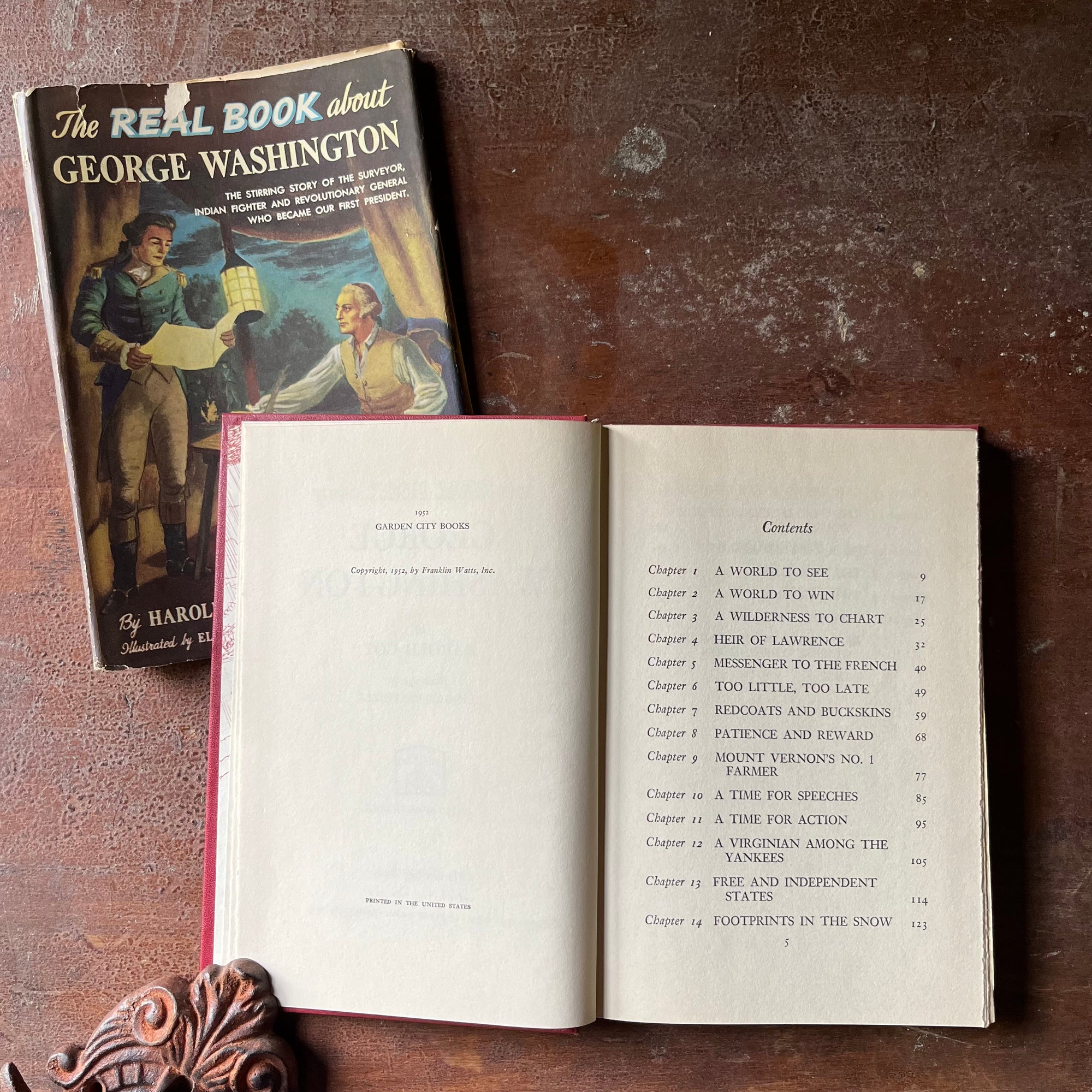 The Real Book About George Washington - Children’s History Book