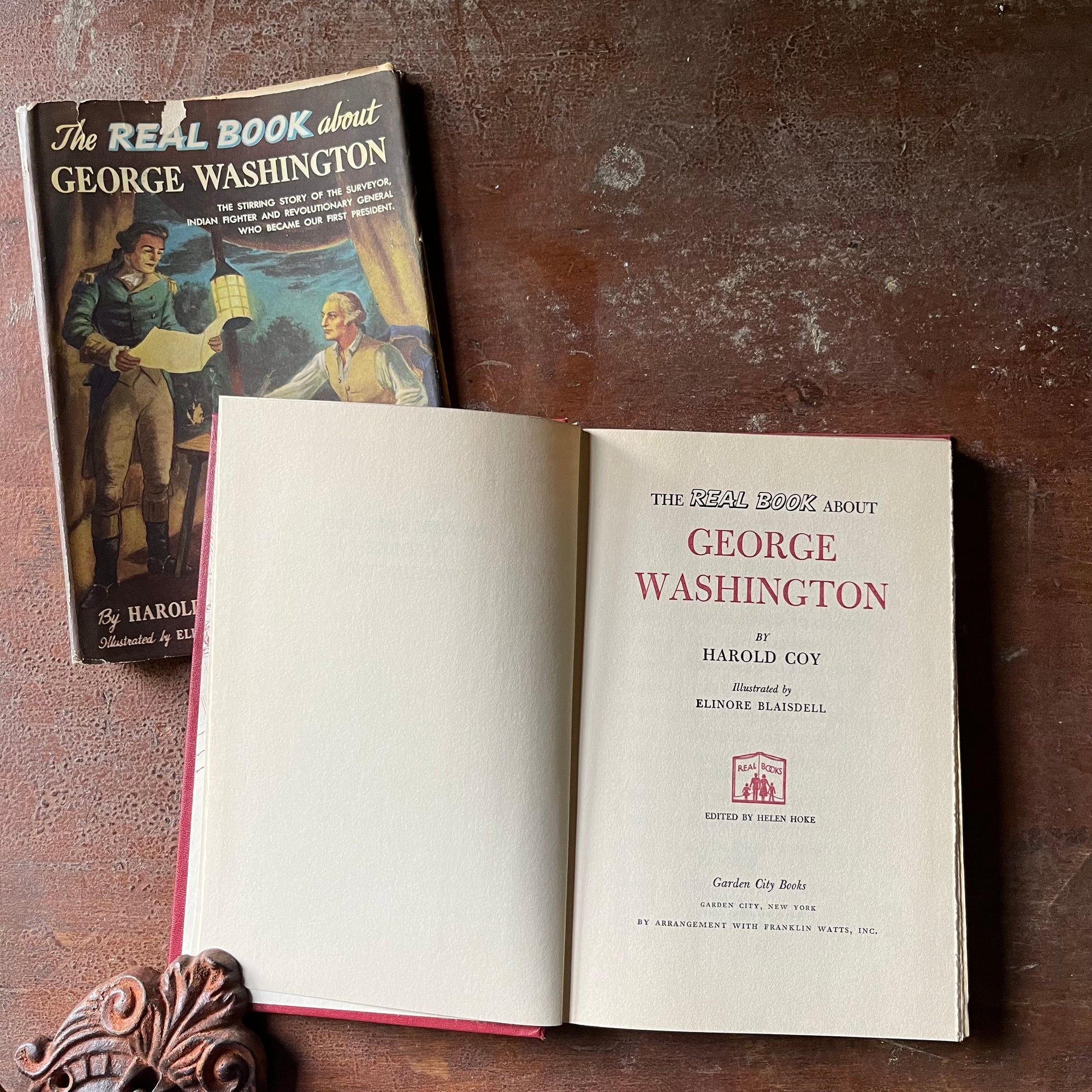 The Real Book About George Washington - Children’s History Book