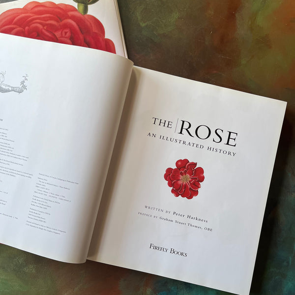 Harkness Roses History The Rose an Illustrated History by Peter Harkness - Log Cabin Vintage