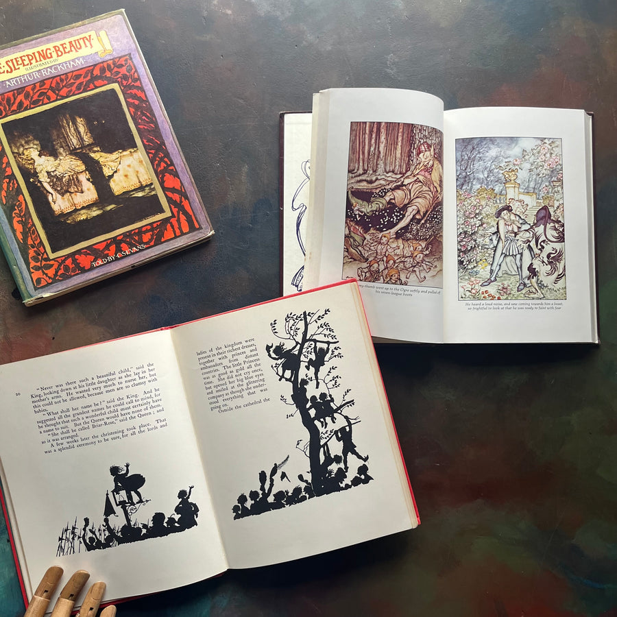Arthur Rackham's Fairy Book and Sleeping Beauty Illustrated by Arthur ...