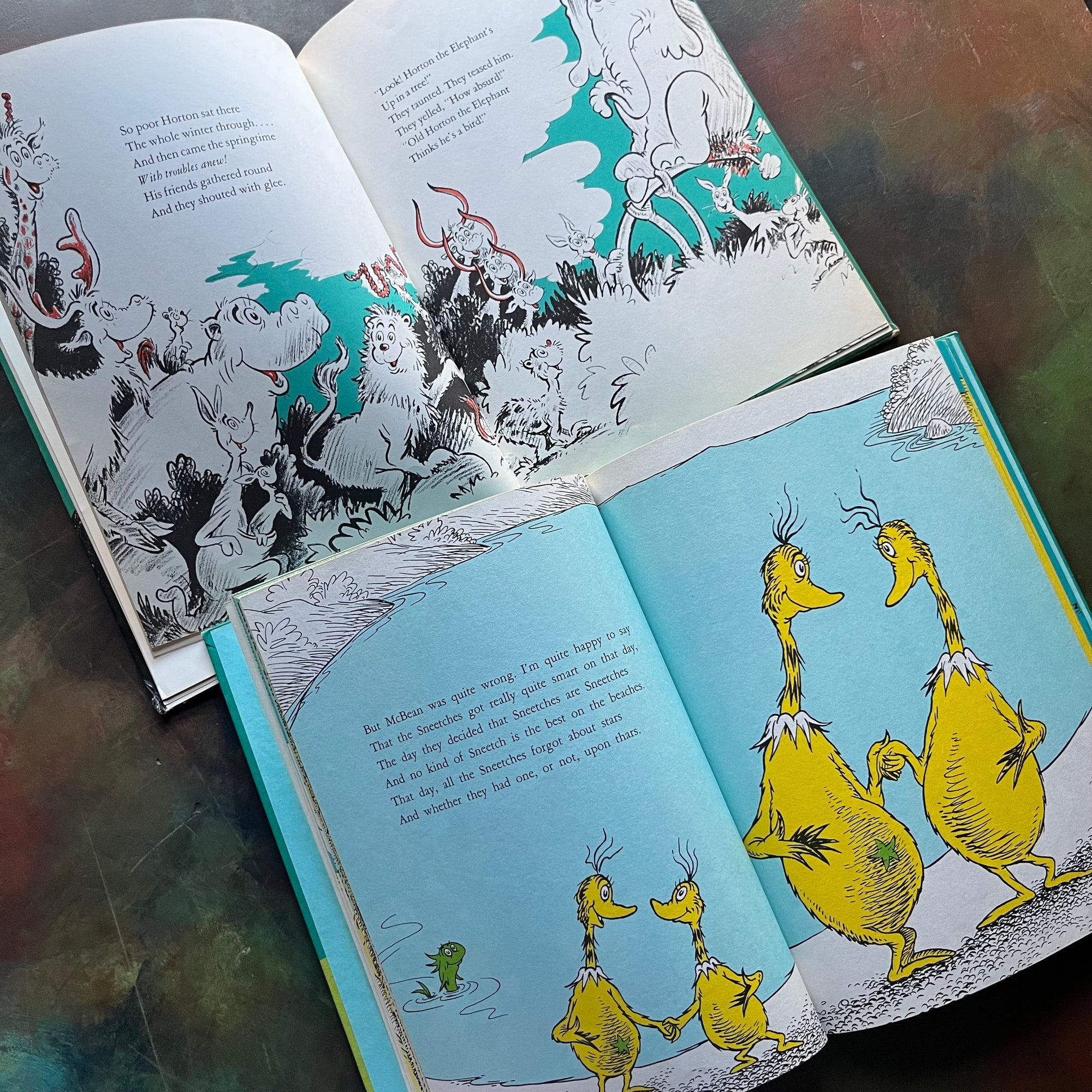 The Sneetches & Other Stories and Horton Hatches the Egg by Dr. Seuss