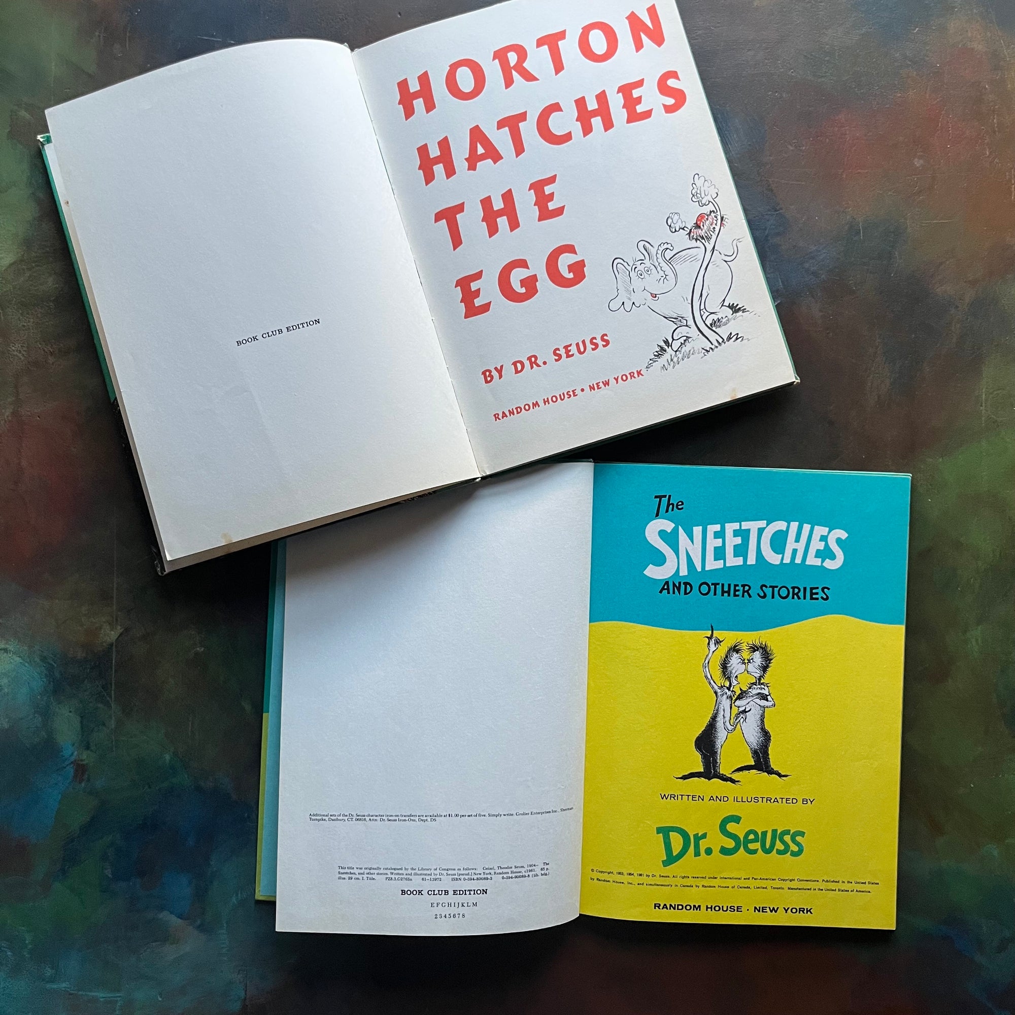 The Sneetches & Other Stories and Horton Hatches the Egg by Dr. Seuss