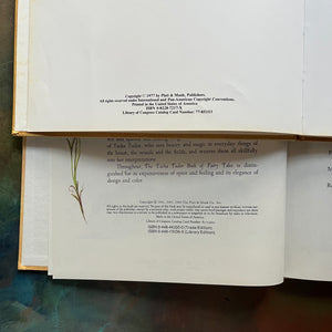 The Tasha Tudor Book of Fairy Tales & Tasha Tudor's Bedtime Book-classic children's stories-view of the copyrights