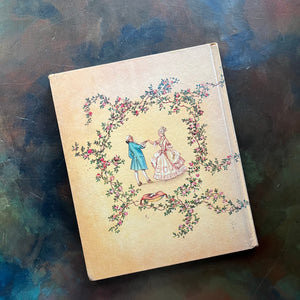 The Tasha Tudor Book of Fairy Tales selected, edited & illustrated by Tasha Tudor-vintage children's book-vintage fairy tales-vintage short stories-view of the back cover