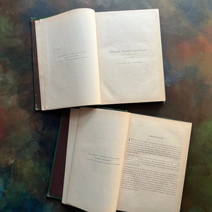 The Works of Charles Dickens Household Editions - Nicholas Nickleby and Dombey and Son - antique, collectible editions-view of the copyright pages