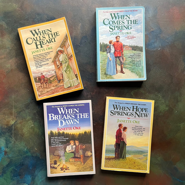 Canadian West Book Set by Janette Oke - Log Cabin Vintage