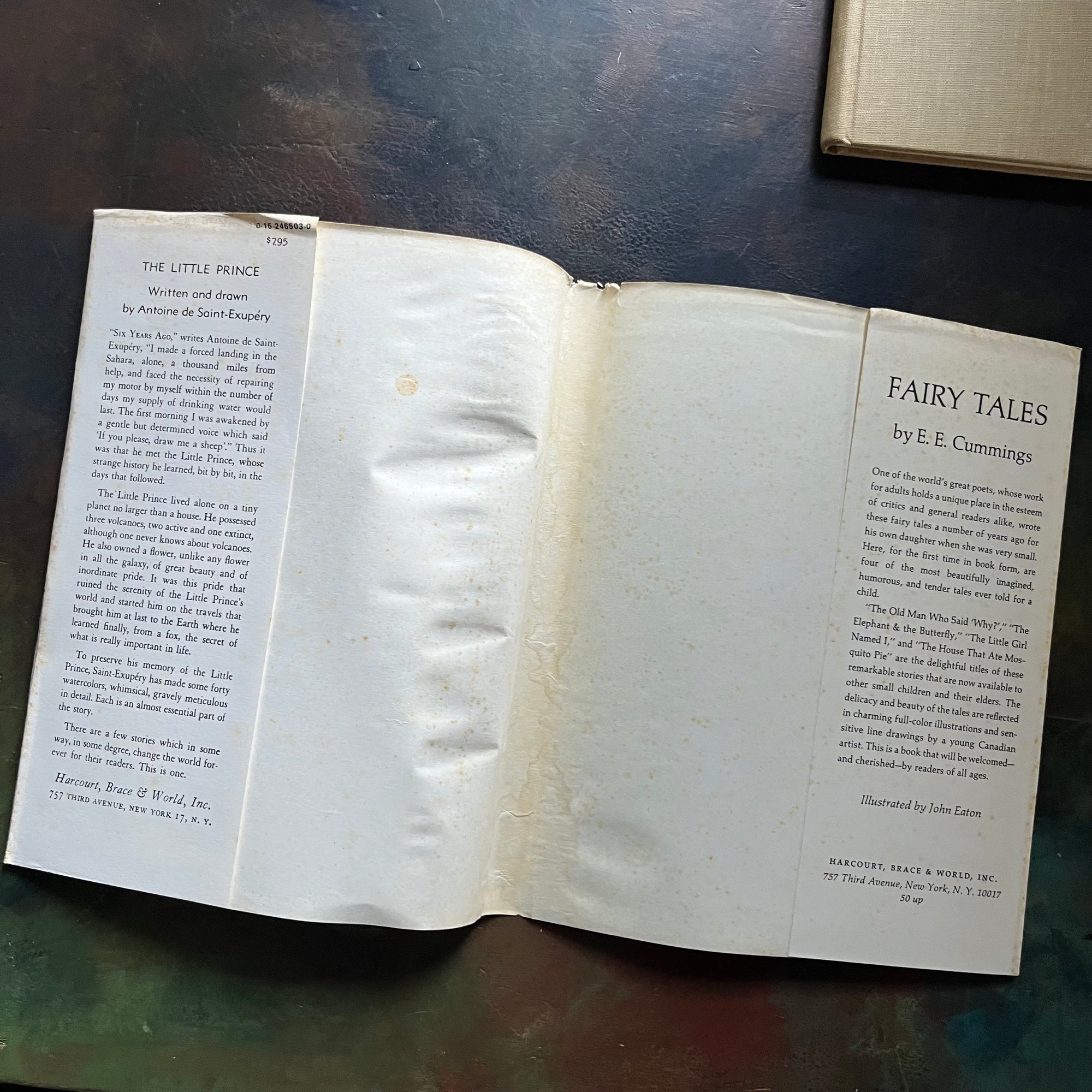 The Little Prince by Antoine De Saint-Exupery - 1963 Early Edition with Dust Jacket