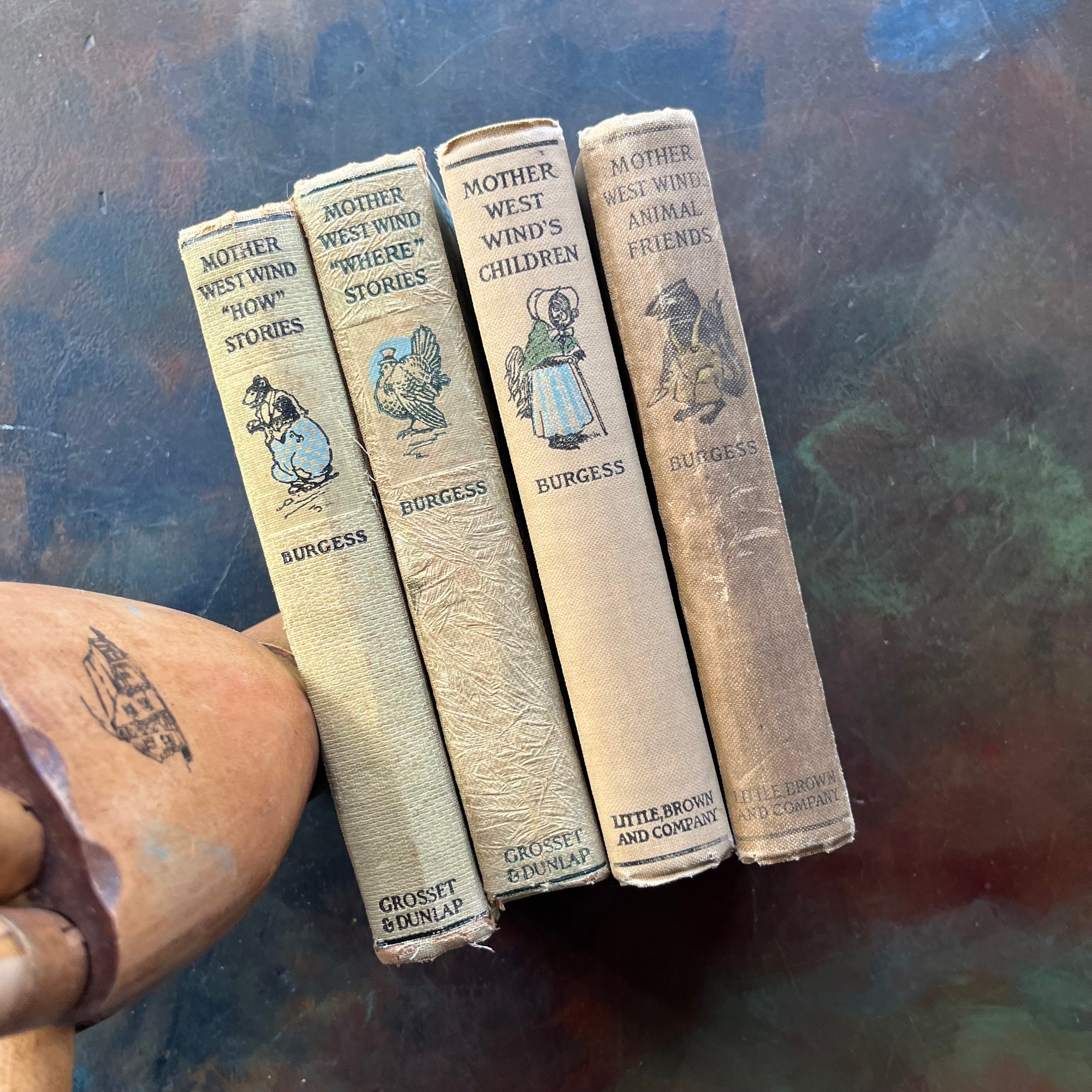 Thornton Burgess Mother West Wind Books Set – Vintage Children’s Animal Stories | Illustrated by Harrison Cady