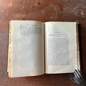 antique book, classic literature - Waverly Novels Border Edition:  Anne of Geierstein written by Sir Walter Scott, Bart. published in 1899-edited by Andrew Lang - view of the type inside the book