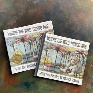 Where The Wild Things Are written and illustrated by Maurice Sendak-50th anniversary edition-2013-caldecott award-winning picture book-view of the front cover